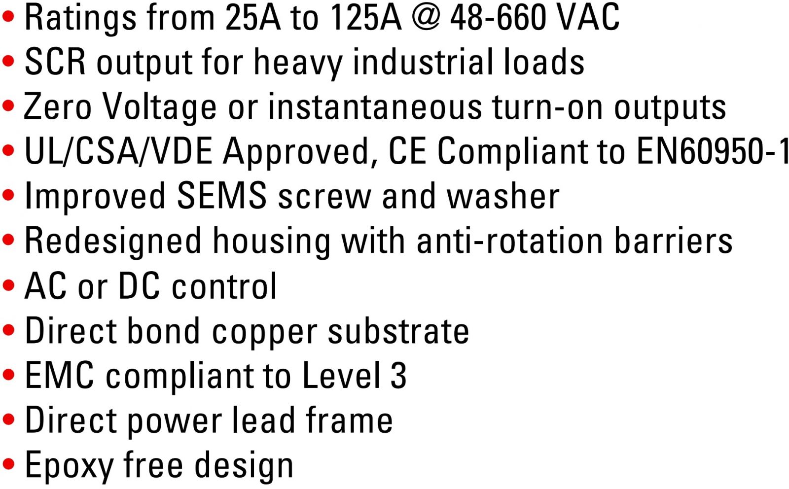 ממסרים מצב מוצק CRYDOM SSR HD60A HD60D